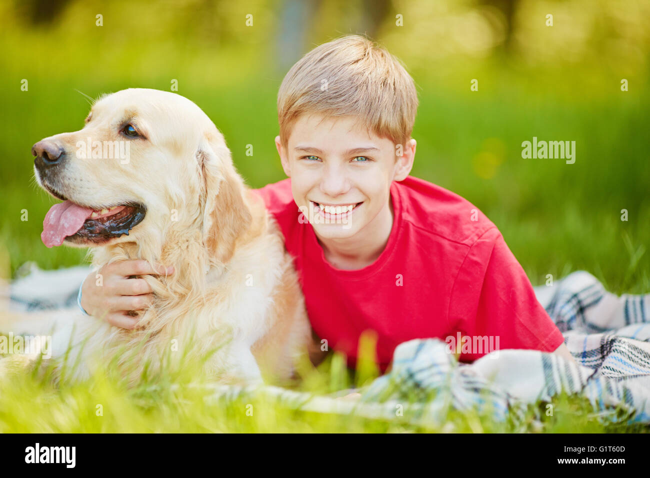 Portrait happy teenager boy hi-res stock photography and images - Alamy