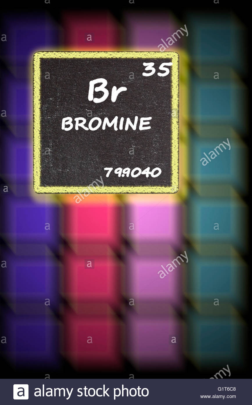 Bromine Symbol High Resolution Stock Photography and Images Alamy