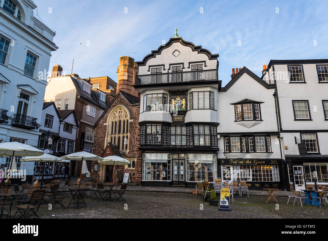 Exeter, Cathedral Close, Devon, England, United Kingdom Stock Photo Alamy