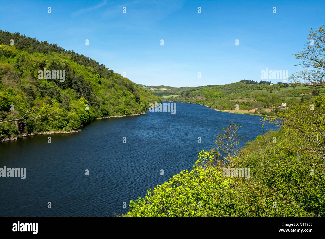 Loire Gorges Near Saint Jean Saint Maurice Roannais Loire