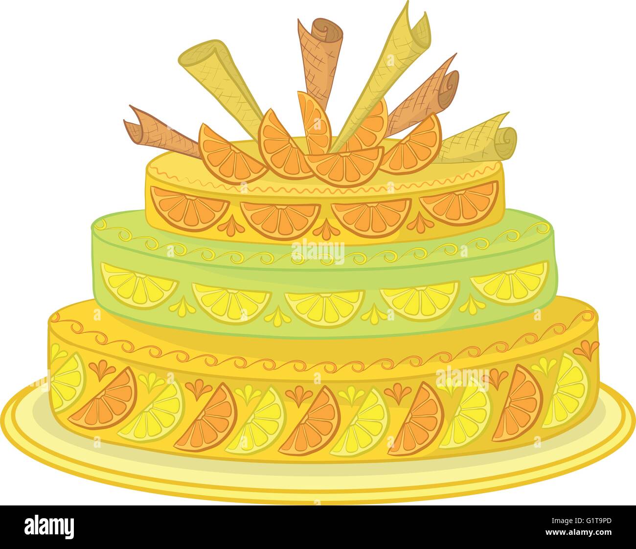 Holiday pie vector Stock Vector Image &amp; Art - Alamy