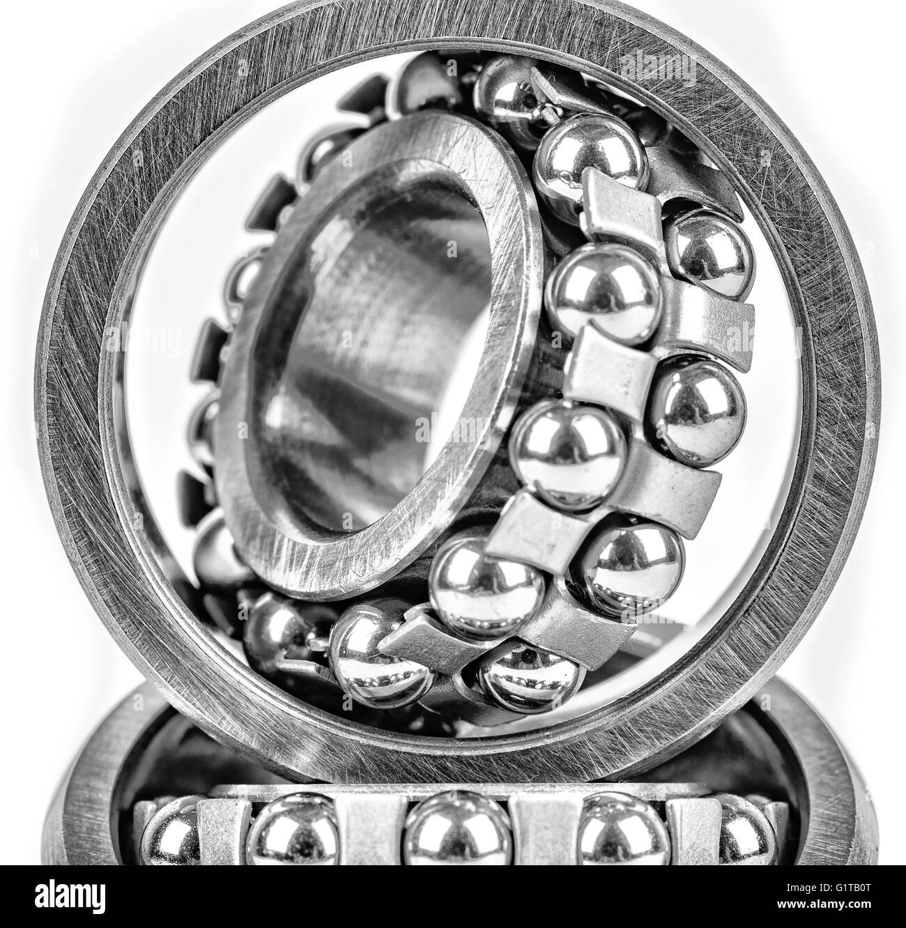 Ball bearing isolated on white background Stock Photo Alamy