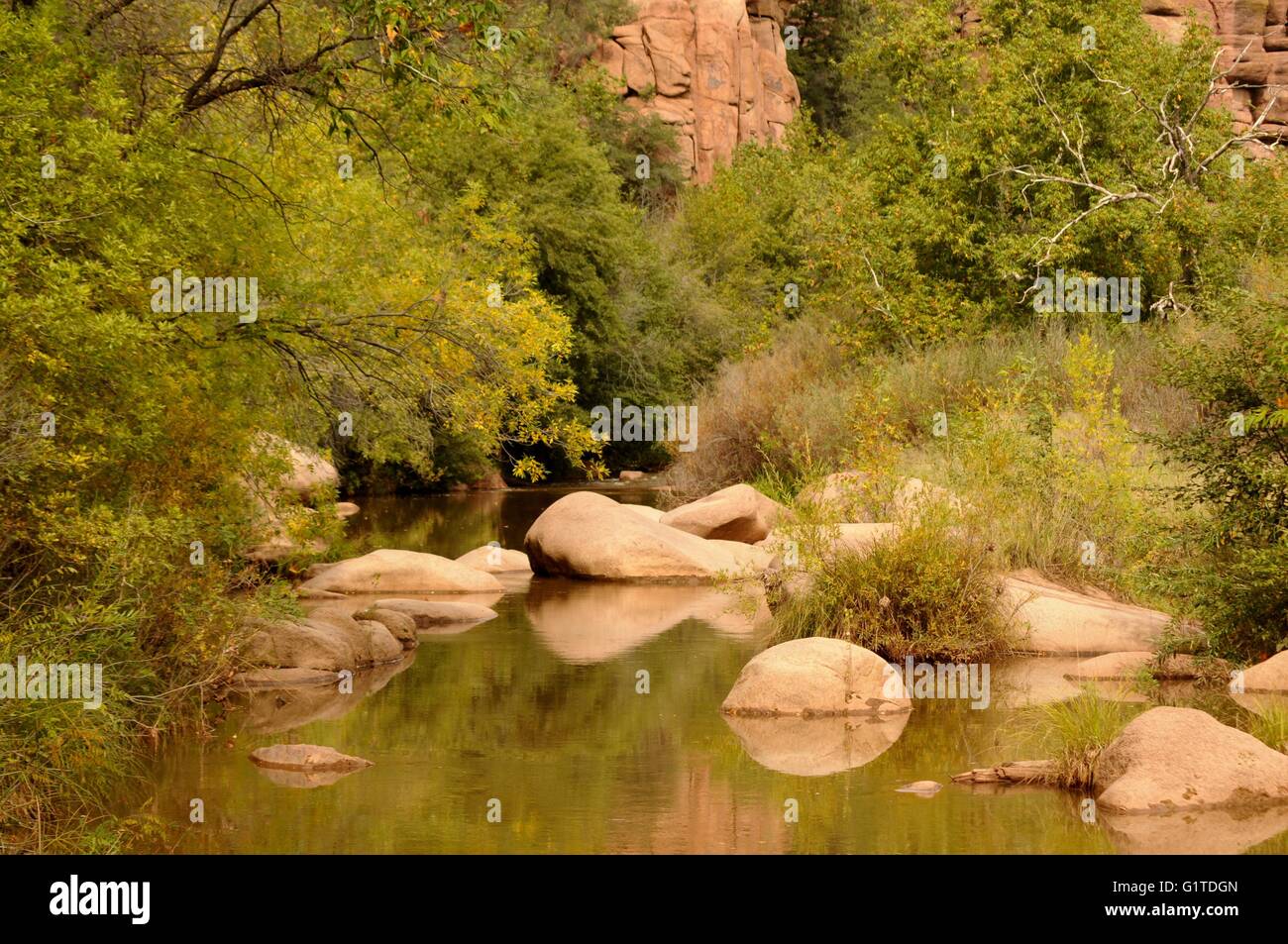 A stream on the outskirts of Payson, AZ Stock Photo - Alamy