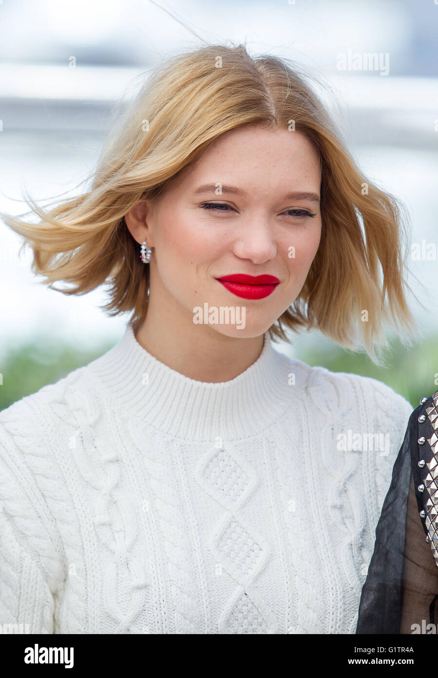 Cannes, France. 19th May, 2016. French actress Lea Seydoux attends