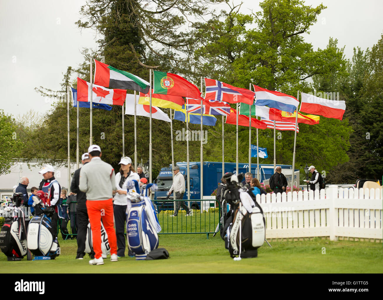 The K Club, Straffan, Co. Kildare, Ireland. 19th May, 2016. Dubai Duty