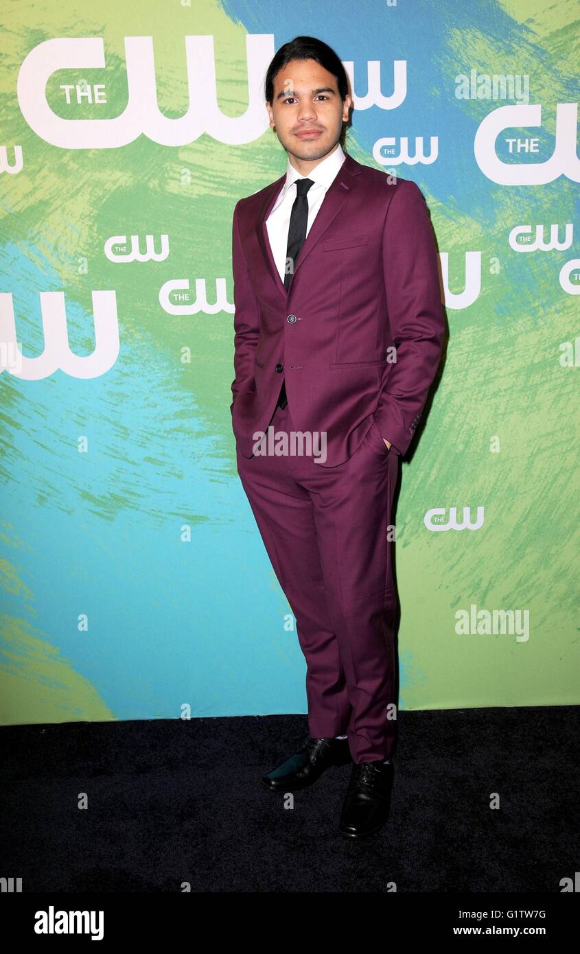 New York, NY, USA. 19th May, 2016. Carlos Valdes at arrivals for The CW Upfronts 2016, The London Hotel, New York, NY May 19, 2016. Credit:  Kristin Callahan/Everett Collection/Alamy Live News Stock Photo