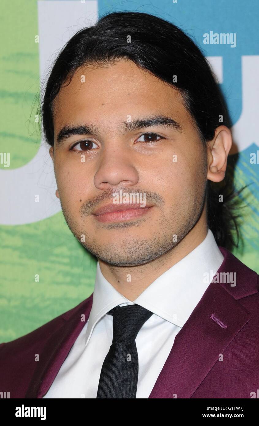 New York, NY, USA. 19th May, 2016. Carlos Valdes at arrivals for The CW Upfronts 2016, The London Hotel, New York, NY May 19, 2016. Credit:  Kristin Callahan/Everett Collection/Alamy Live News Stock Photo