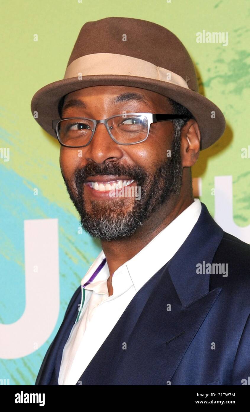 New York, NY, USA. 19th May, 2016. Jesse L Martin at arrivals for The CW Upfronts 2016, The London Hotel, New York, NY May 19, 2016. Credit:  Kristin Callahan/Everett Collection/Alamy Live News Stock Photo