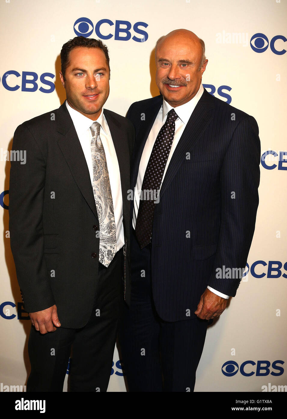 New York, New York, USA. 18th May, 2016. (R) PHIL MCGRAW also known as ...