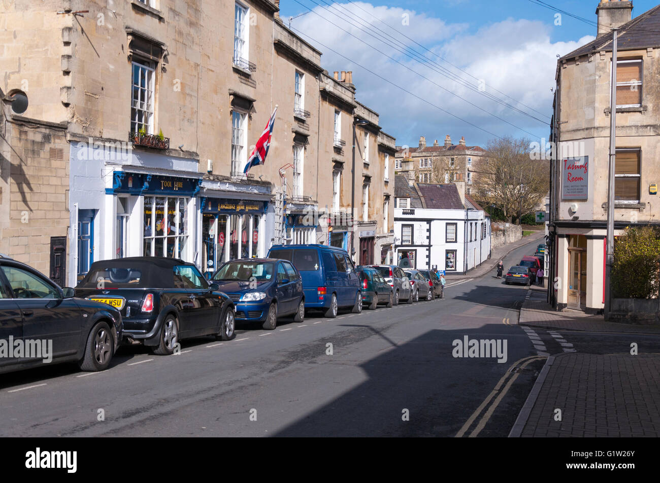 Larkhall, near Bath, Somerset, England, UK Stock Photo Alamy