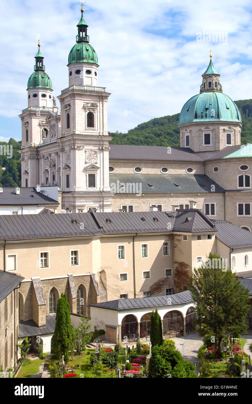Salzburg baroque cathedral arch hi-res stock photography and images - Alamy