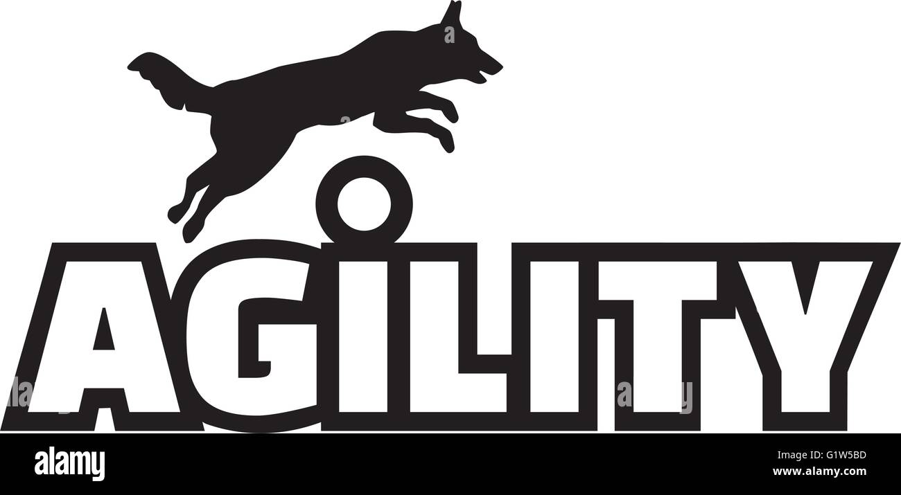 Dog agility Stock Vector Images Alamy