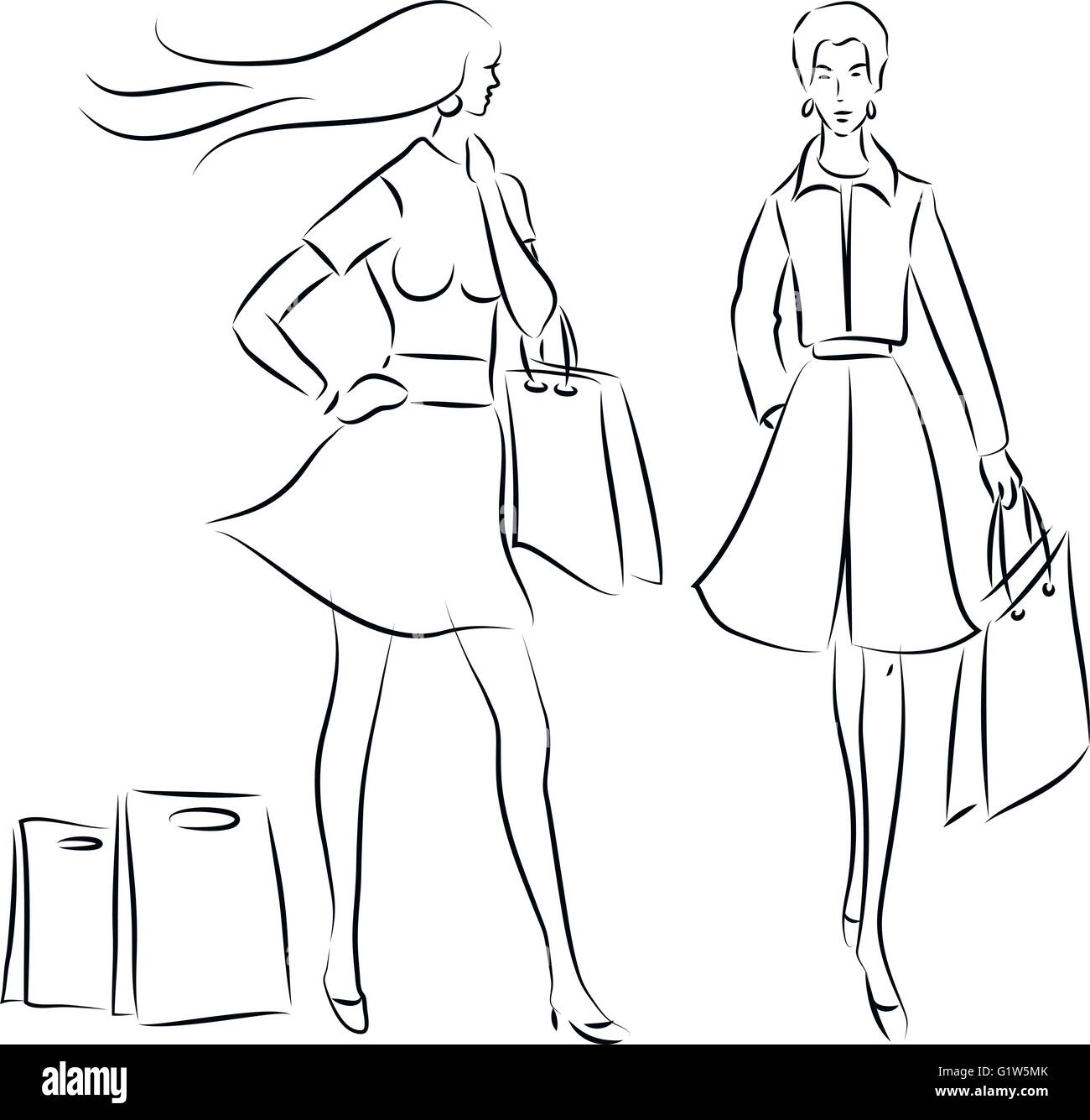 Shopping Fashion Drawing Personal Shopper Sketch PNG, Clipart, Business  Woman, Clothing, Coffee Shop, Costume, Fashion Accessory