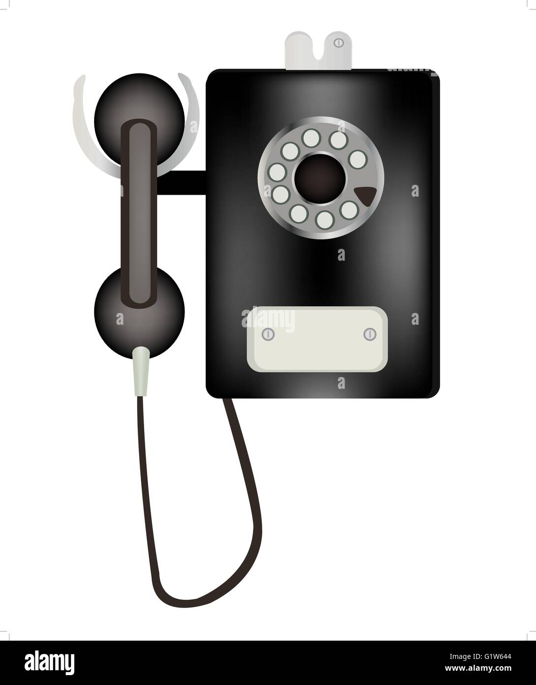 Black Desktop Telephone Detailed - - 3D Warehouse