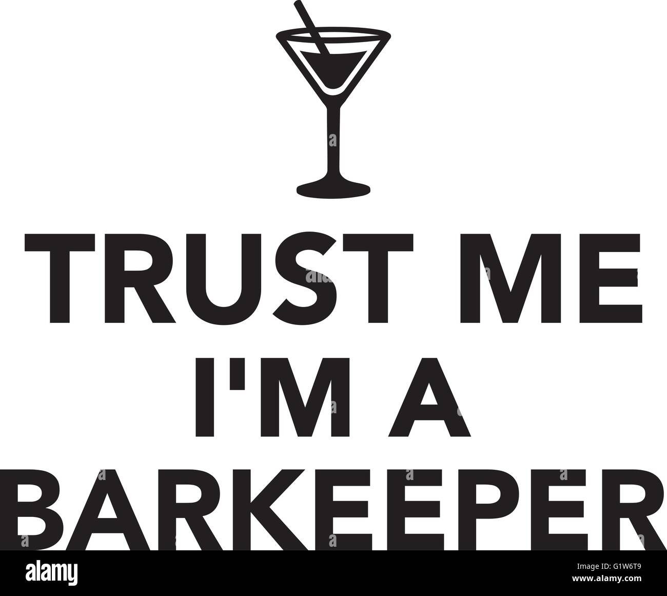 Barkeeper Stock Vector Images Alamy
