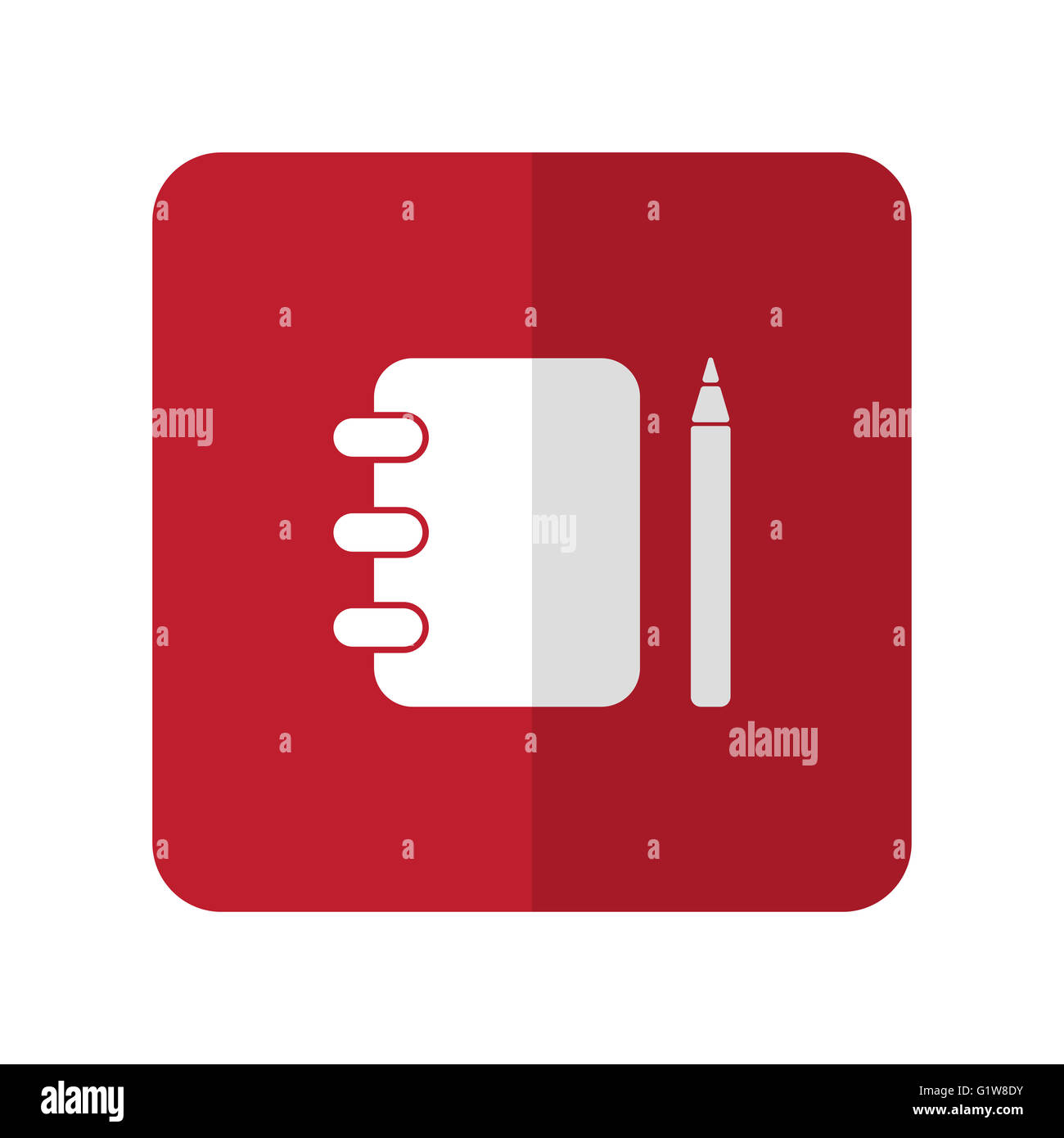 Notepad page square hi-res stock photography and images - Alamy