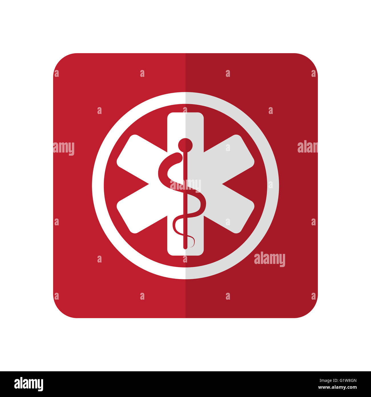 Red health care caduceus symbol hires stock photography and images Alamy