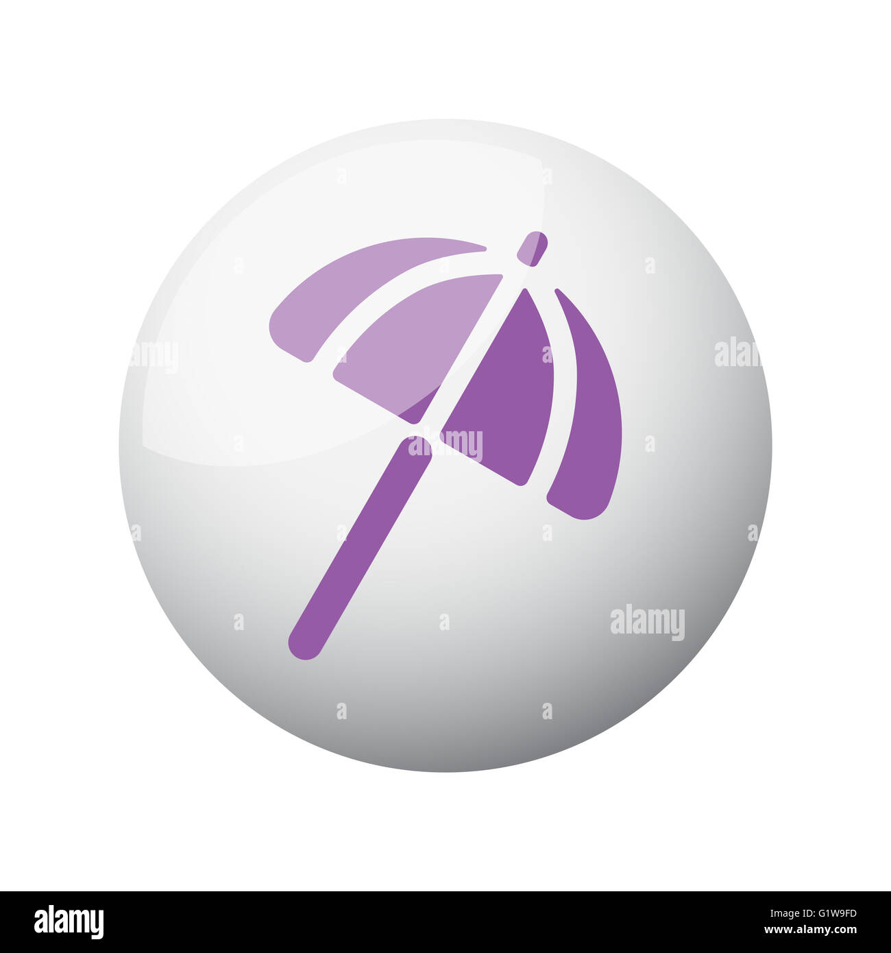 Purple beach ball Cut Out Stock Images & Pictures Alamy