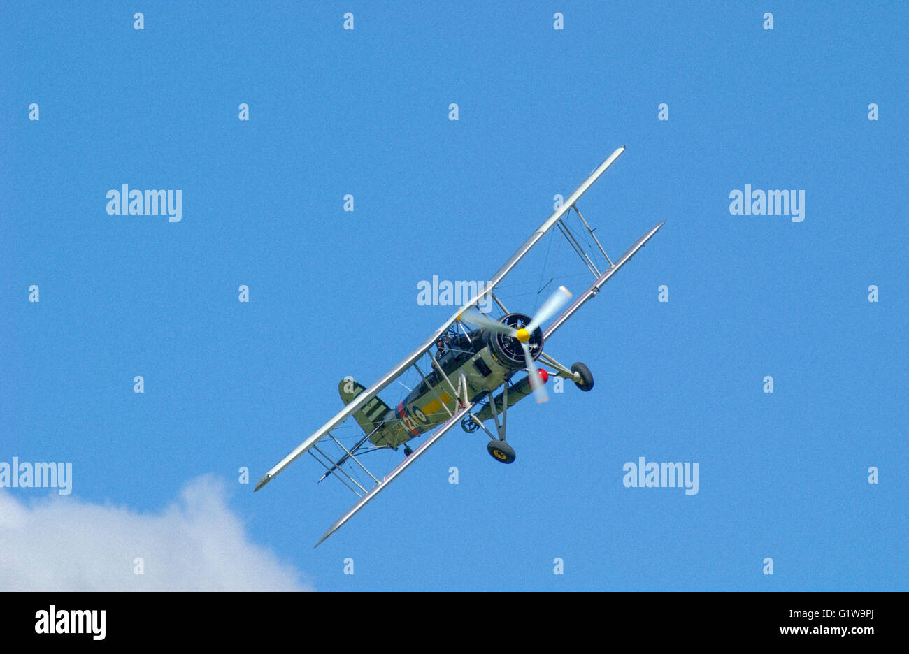 Biplane Swordfish Mk I W5856 'City of Leeds' Stock Photo Alamy