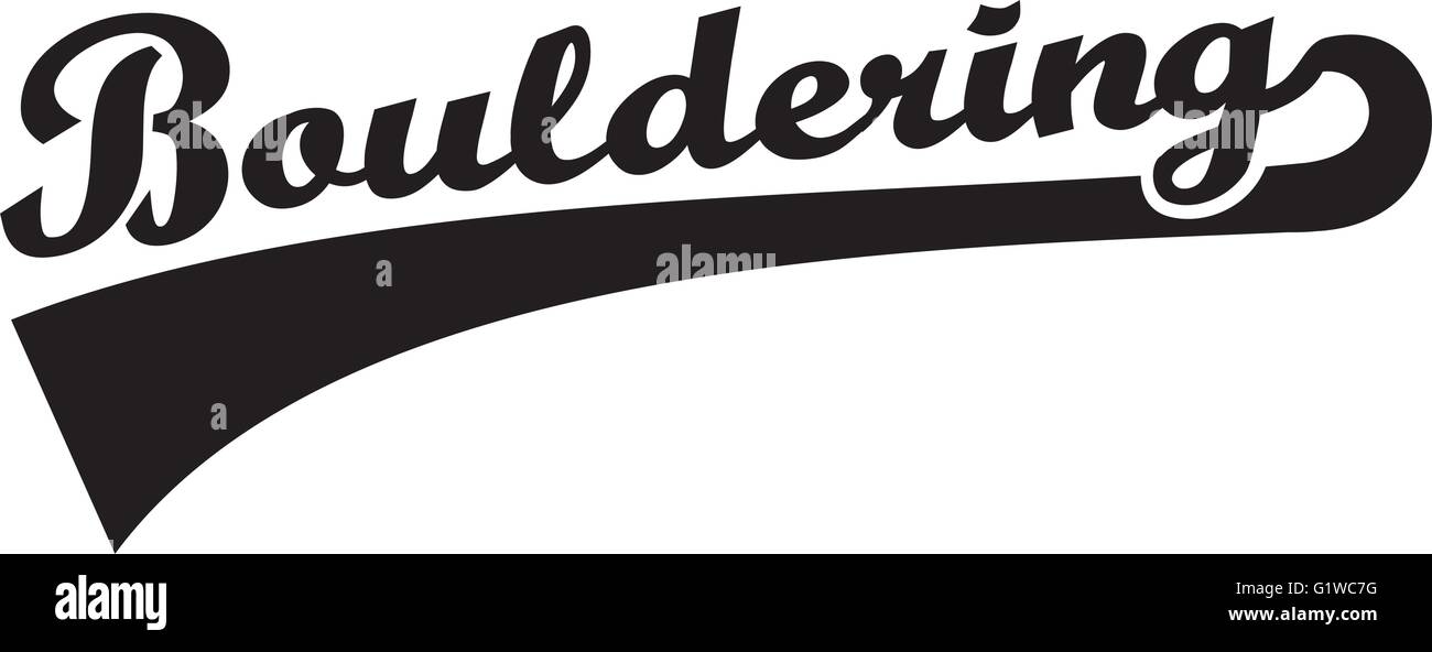 Bouldering word retro Stock Vector Image & Art Alamy