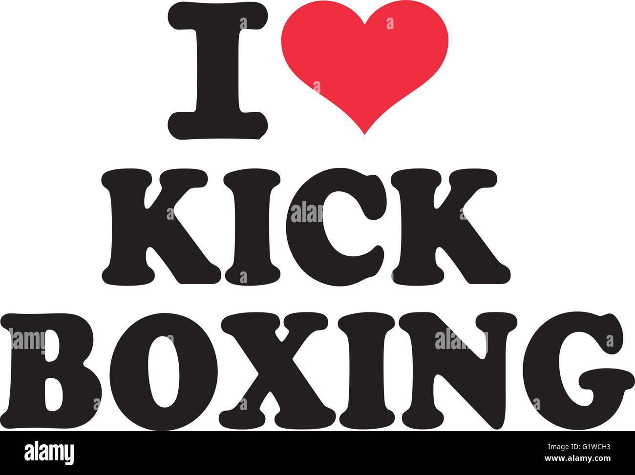 Kickboxing Stock Vectors & Vector Clip Art