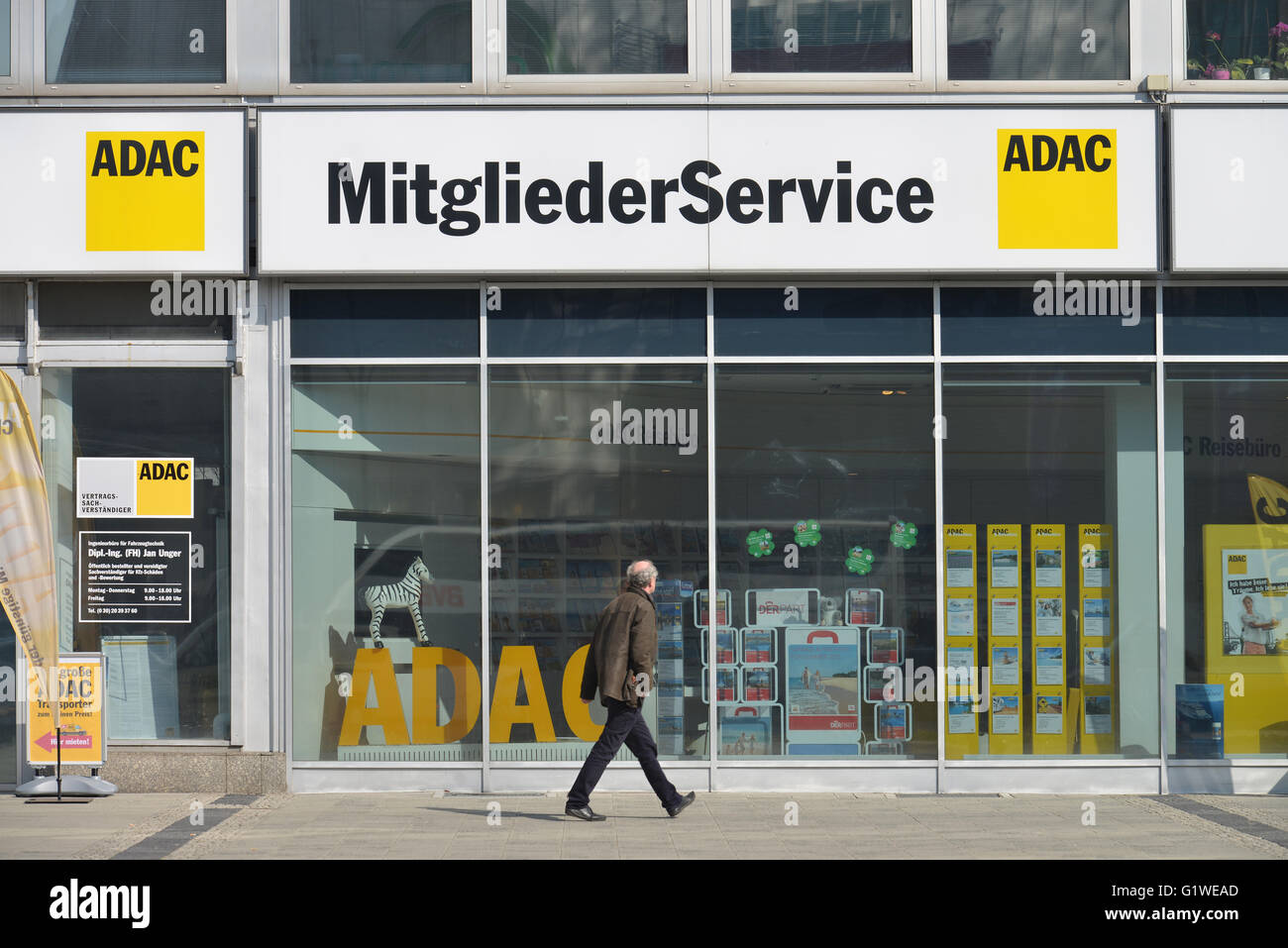 ADAC, Alexanderplatz, Mitte, Berlin, Deutschland Stock Photo