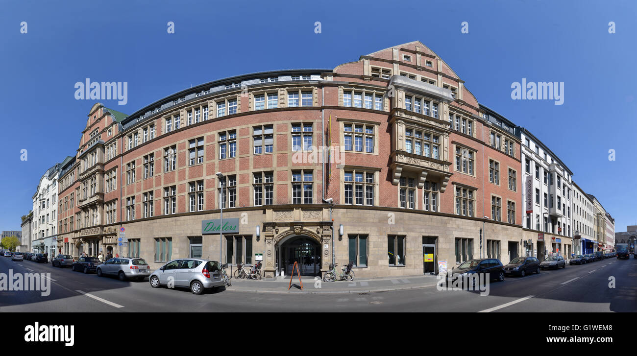 FDP-Bundesgeschaeftsstelle, Thomas-Dehler-Haus, Reinhardtstrasse, Mitte, Berlin, Deutschland Stock Photo