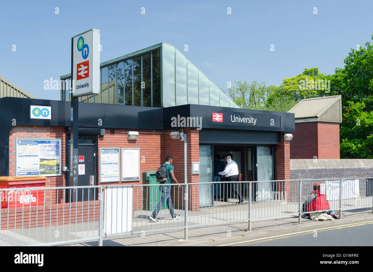 University Station at Birmingham University Stock Photo 104438082  Alamy