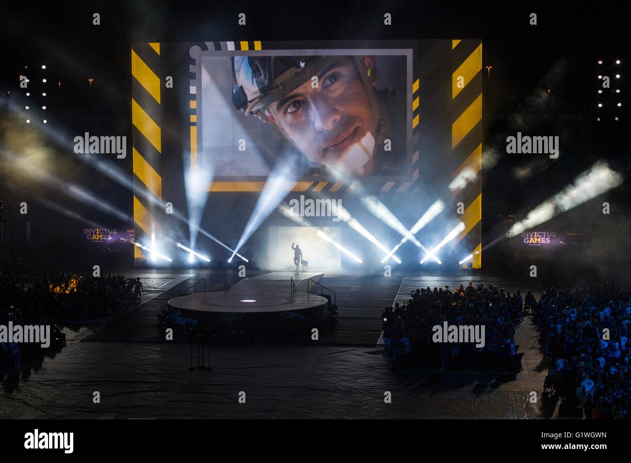 Invictus Games opening ceremonies May 8, 2016 in Orlando, Florida. The