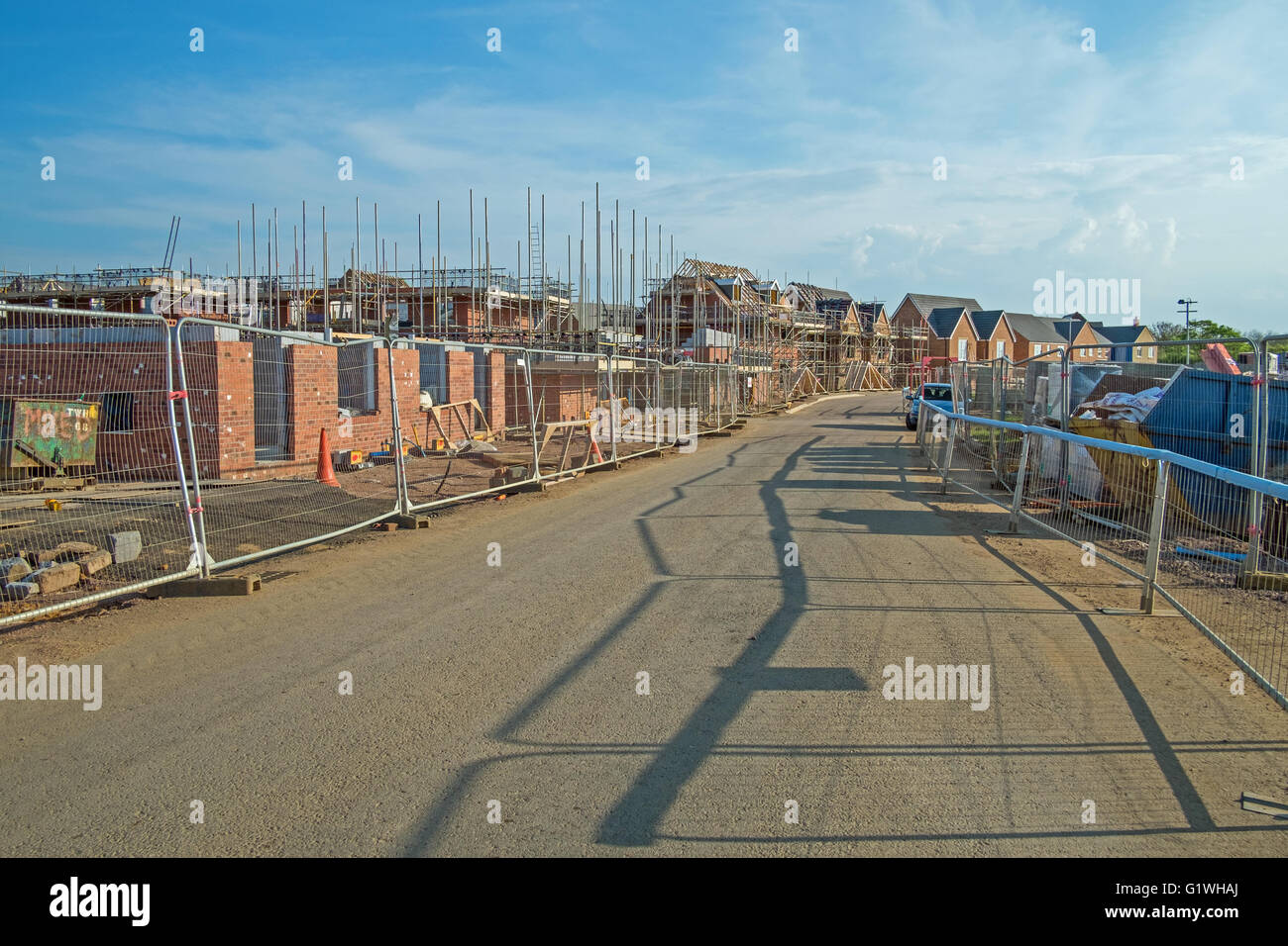 Housing estate construction hi-res stock photography and images - Alamy