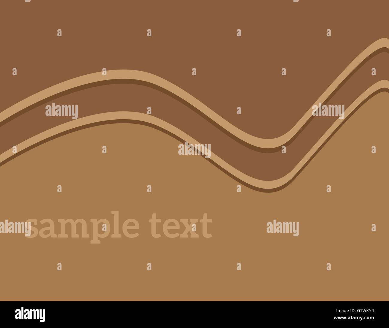 Abstract Chocolate Background, Brown Drapery Silk, Vector Illustration ...