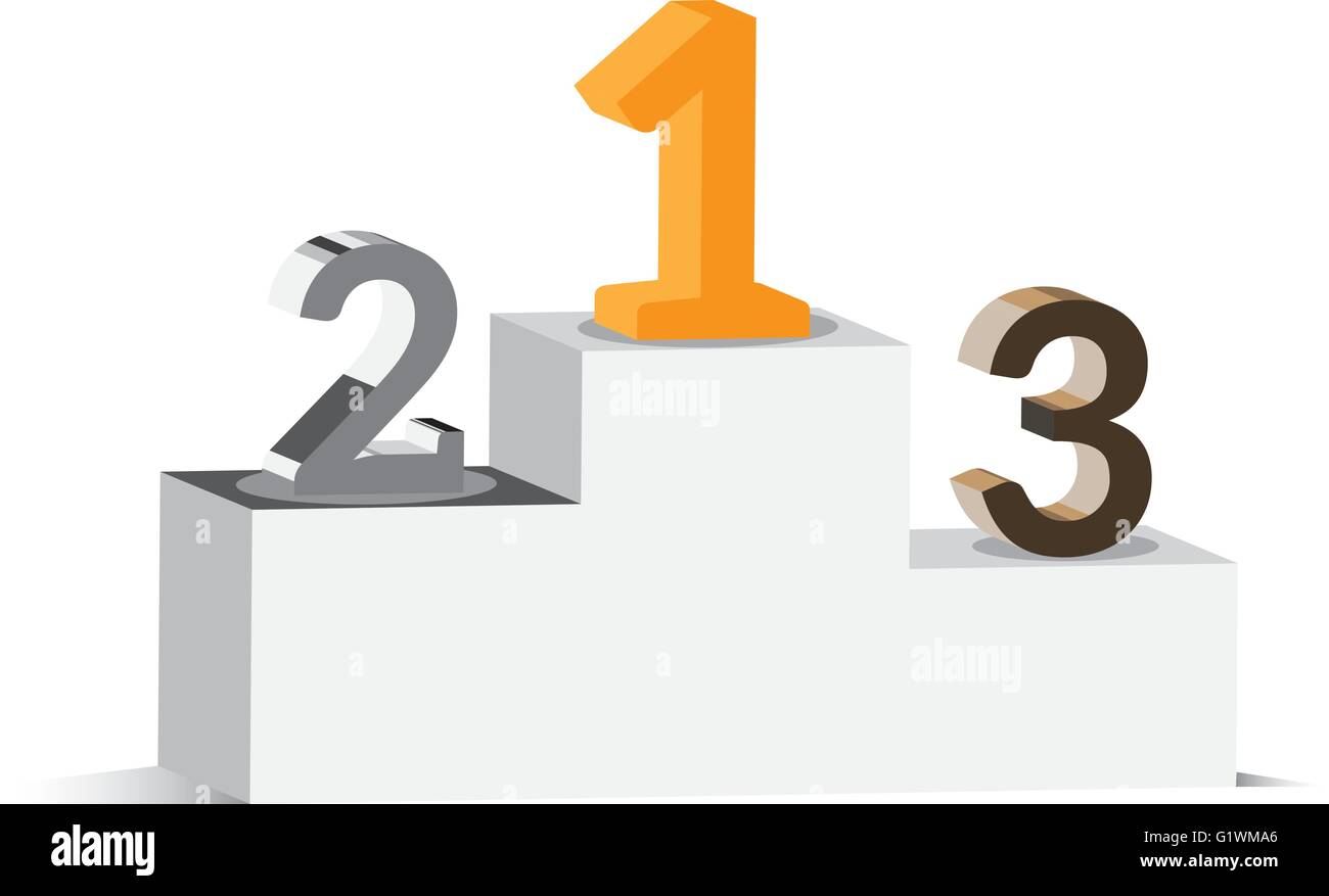 Podium Incentive Incentive illustrations hi-res stock photography and images - Alamy