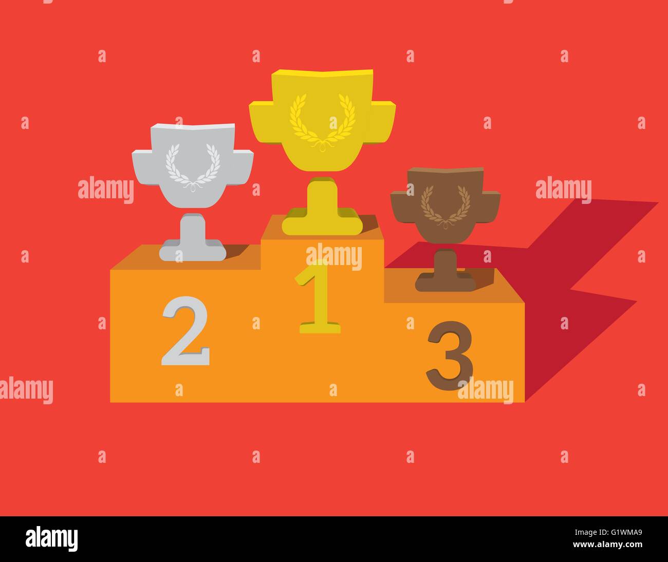 Podium Incentive Incentive illustrations hi-res stock photography and images - Alamy
