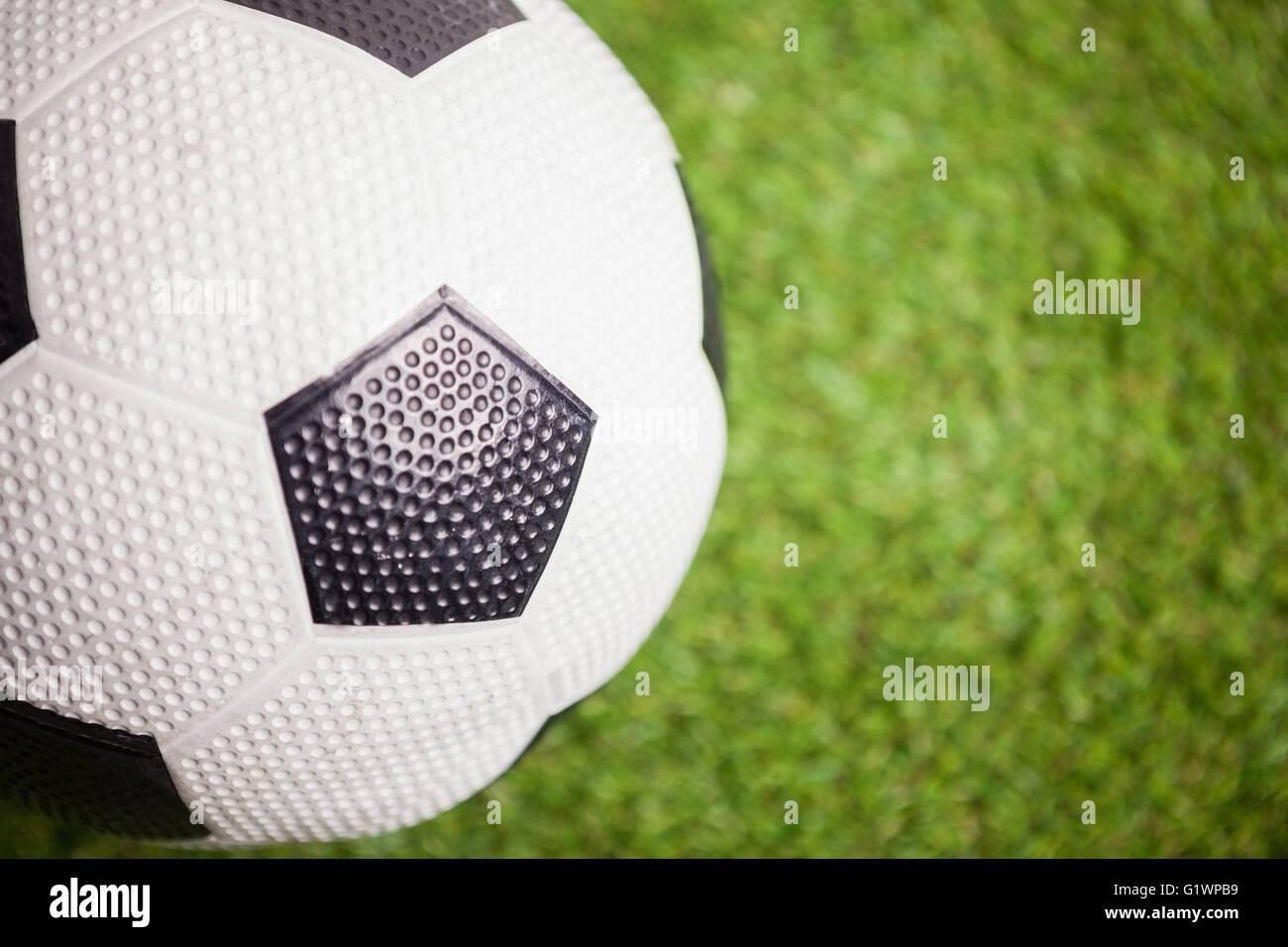 Close up of soccer ball Stock Photo - Alamy