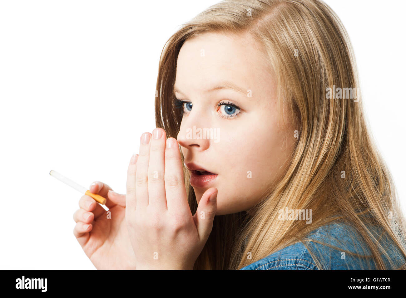 Teenager smoking cough hires stock photography and images Alamy