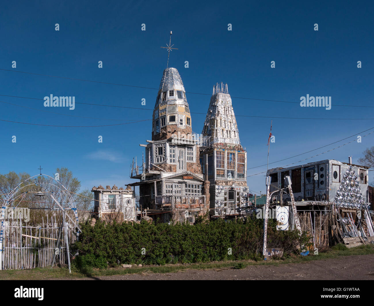 Cano's Castle, Antonito, Colorado Stock Photo Alamy