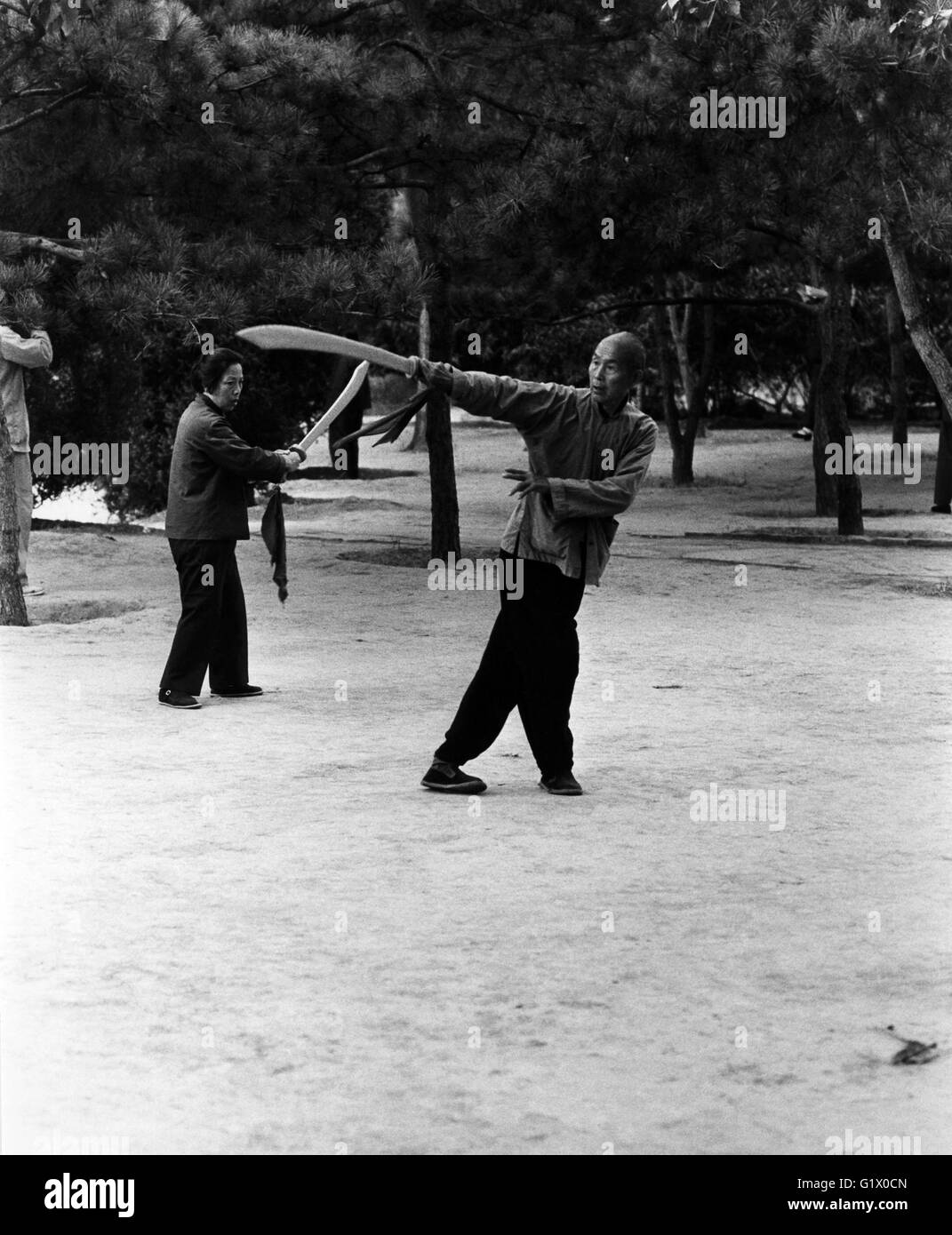 Morning gym Black and White Stock Photos Images Alamy