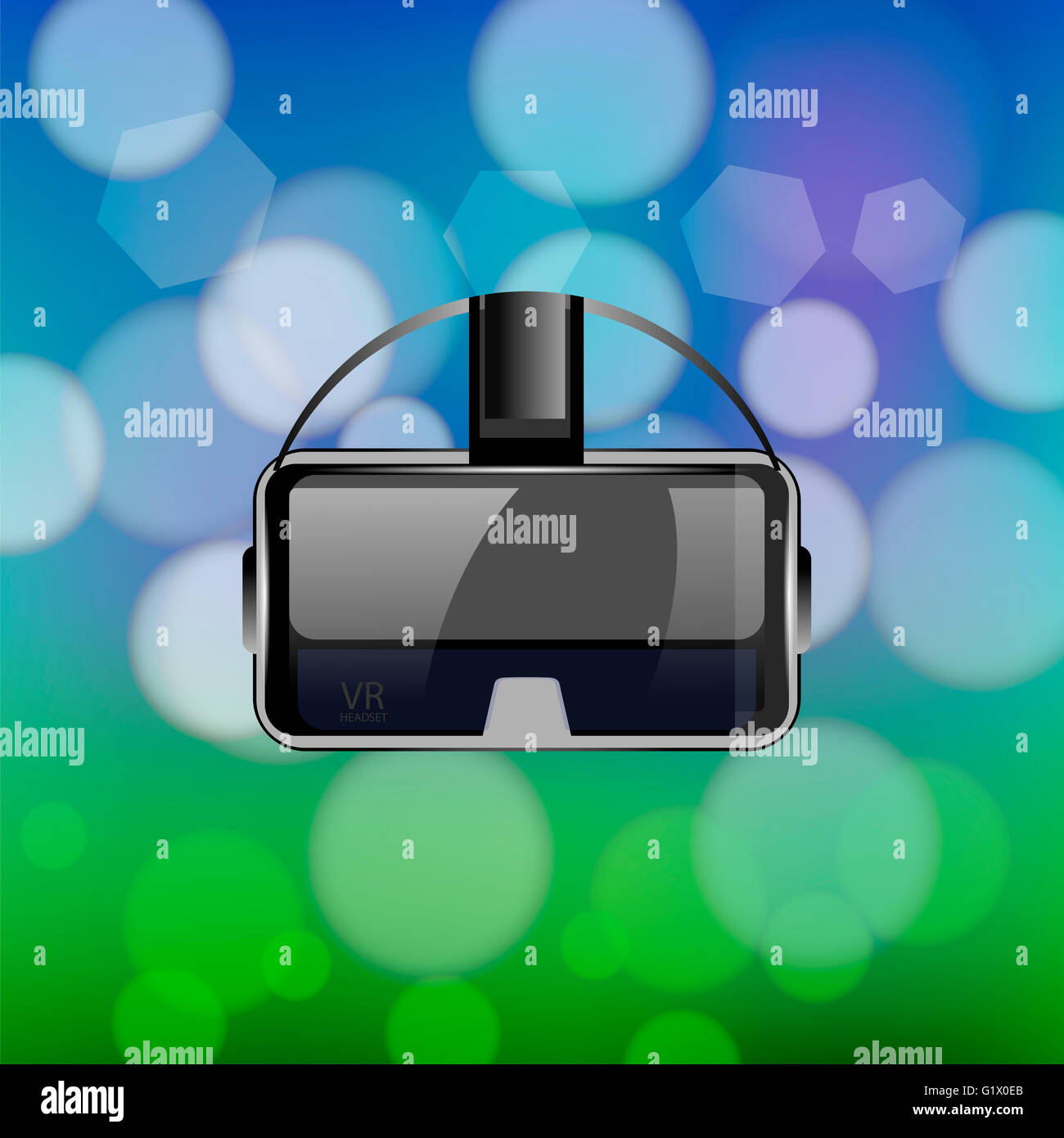 Virtual Reality Headset Stock Photo Alamy