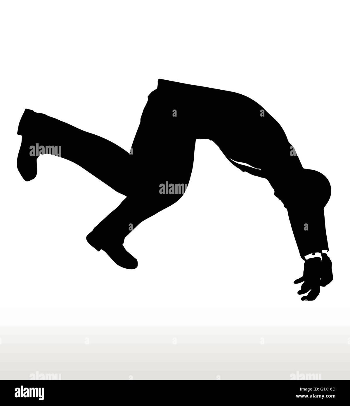 People falling aerial Stock Vector Images - Alamy