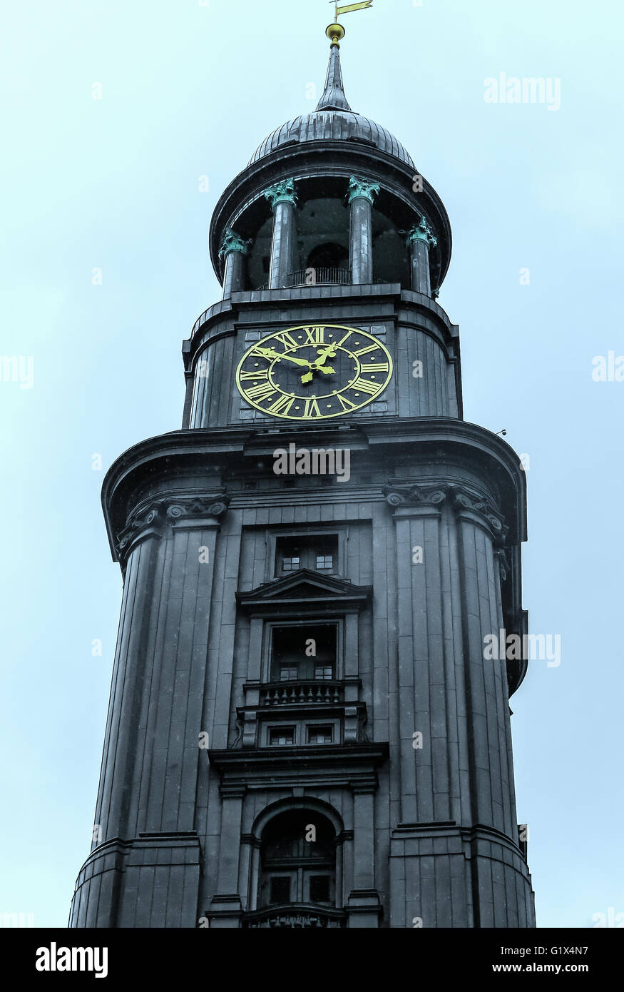St. Michaelis Baroque Church in Hamburg, Germany Stock Photo - Alamy