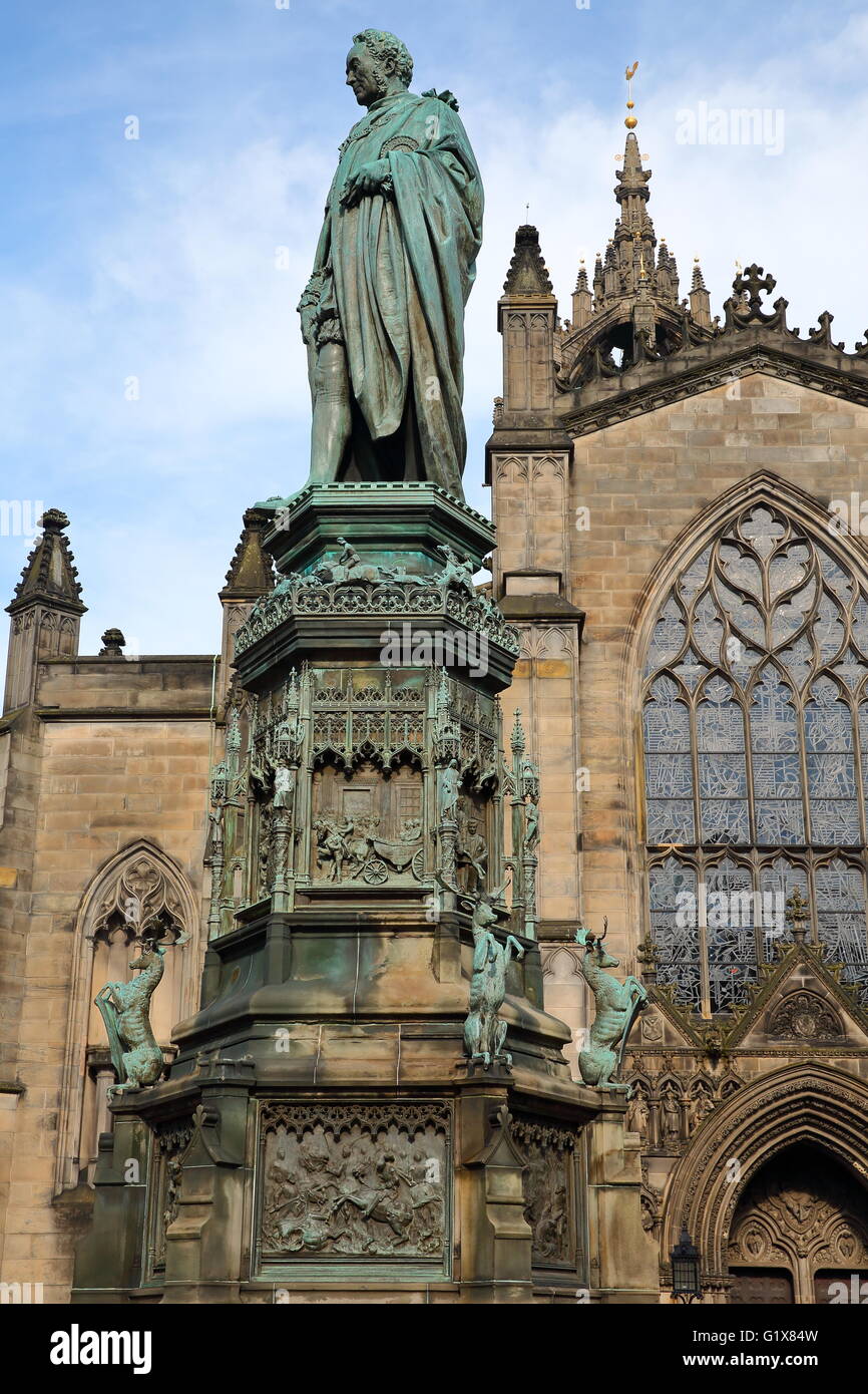 St. Giles Cathedral (High Kirk of Edinburgh) with Duke of Buccleuch