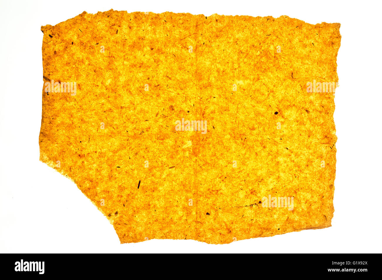 Yellow Tissue Paper Stock Photo - Download Image Now - Tissue