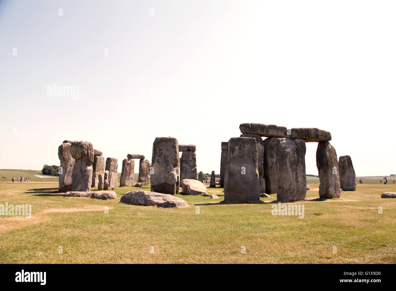 Stonehenge England prehistoric mystery Stock Photo