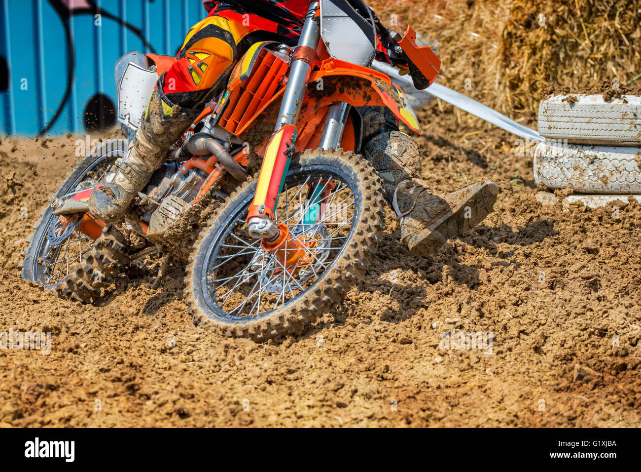Moto cross trail hi-res stock photography and images - Alamy