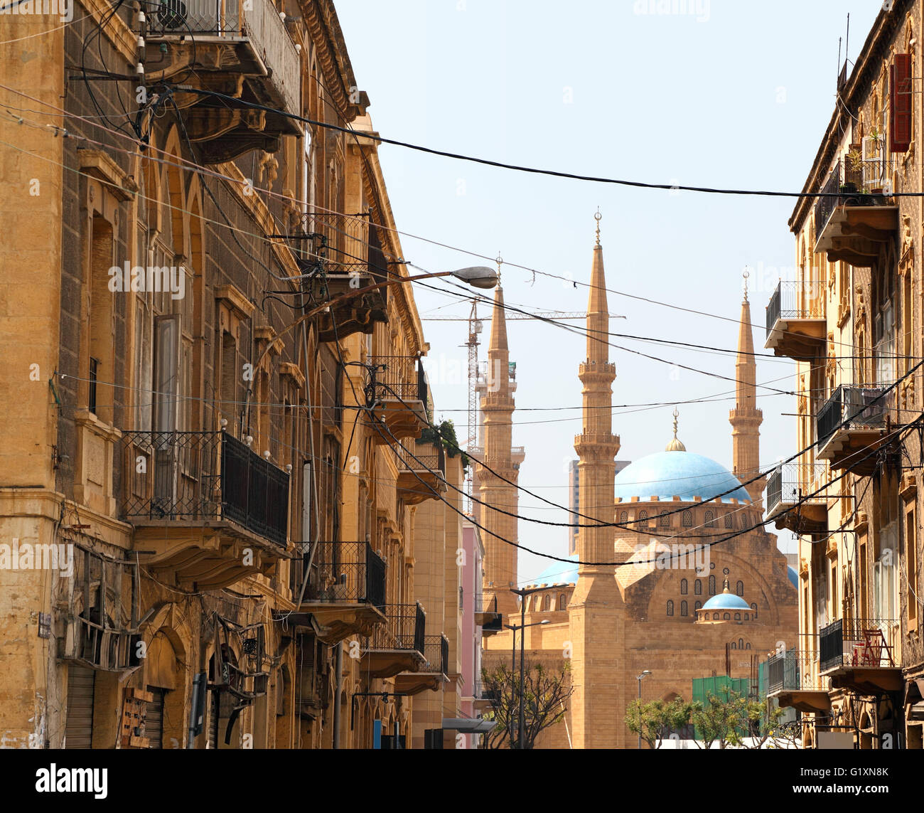 Beirut Architecture Stock Photo