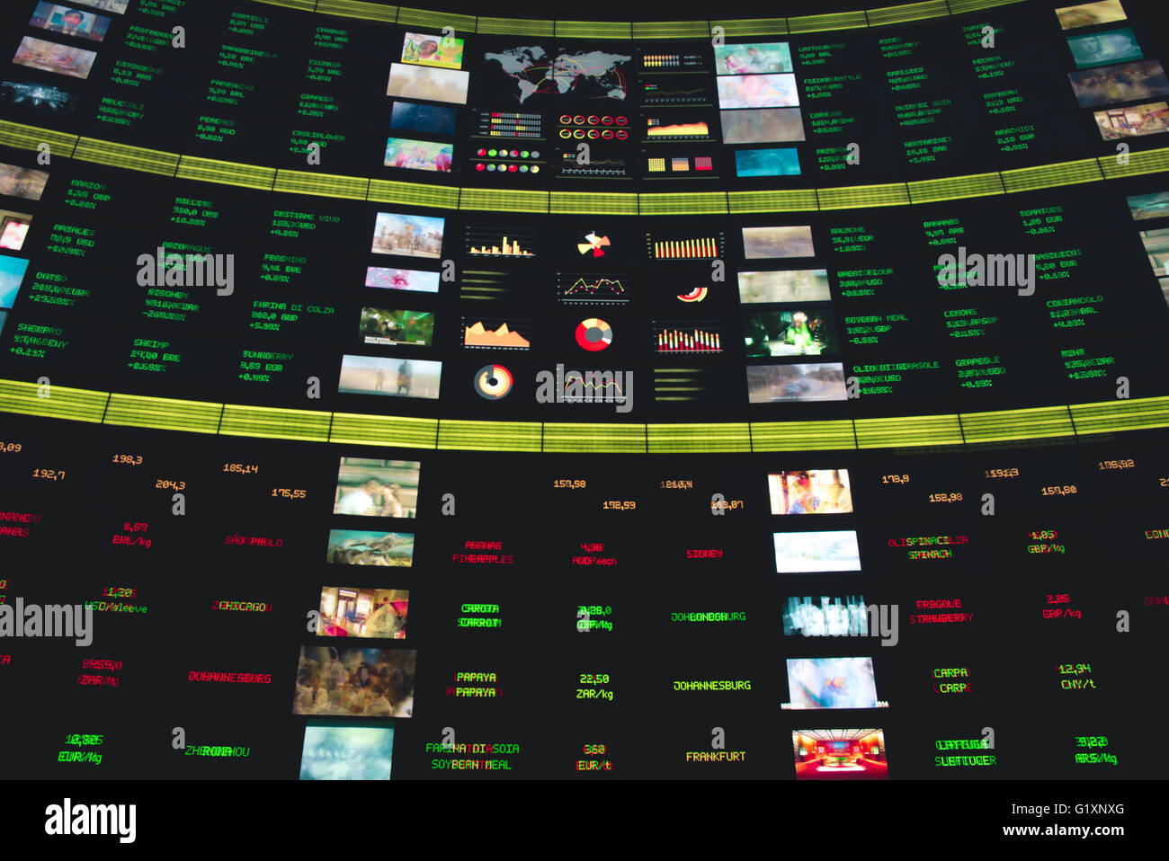 Digital Stock market Stock Photo Alamy