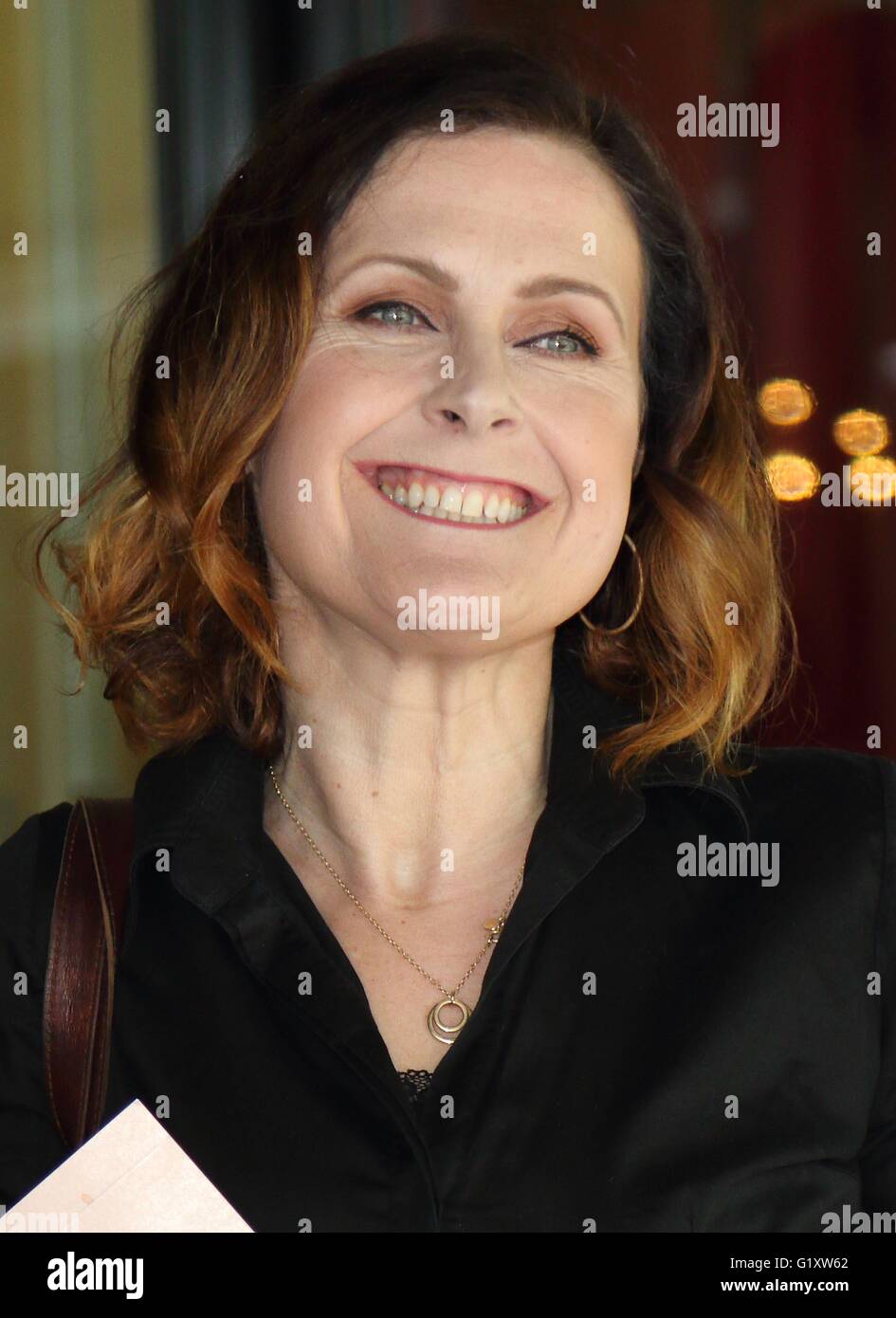 London, UK. Alison Moyet at Ivor Novello Awards at the Grosvenor House Hotel, Park Lane, London on May 19th 2016. Ref: LMK73 -60315-200516 Keith Mayhew/Landmark Media.  WWW.LMKMEDIA.COM. Stock Photo