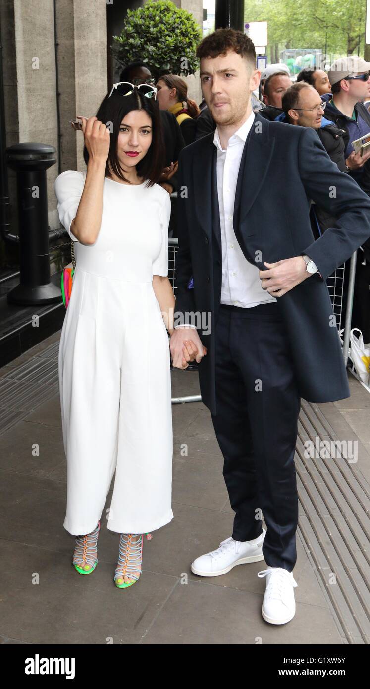 London, UK. Marina Diamondis at Ivor Novello Awards at the Grosvenor House Hotel, Park Lane, London on May 19th 2016. Ref: LMK73 -60315-200516 Keith Mayhew/Landmark Media.  WWW.LMKMEDIA.COM. Stock Photo
