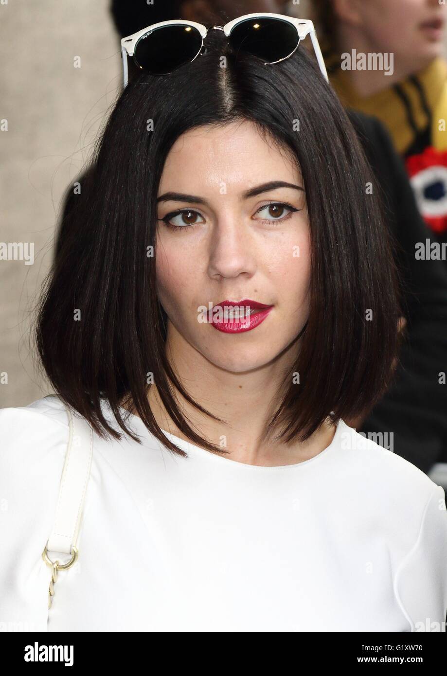 London, UK. Marina Diamondis at Ivor Novello Awards at the Grosvenor House Hotel, Park Lane, London on May 19th 2016. Ref: LMK73 -60315-200516 Keith Mayhew/Landmark Media.  WWW.LMKMEDIA.COM. Stock Photo