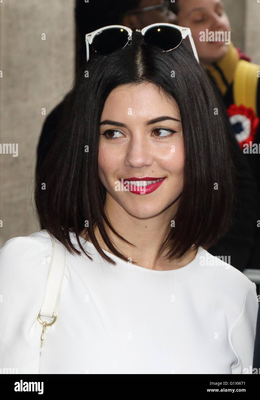 London, UK. Marina Diamondis at Ivor Novello Awards at the Grosvenor House Hotel, Park Lane, London on May 19th 2016. Ref: LMK73 -60315-200516 Keith Mayhew/Landmark Media.  WWW.LMKMEDIA.COM. Stock Photo